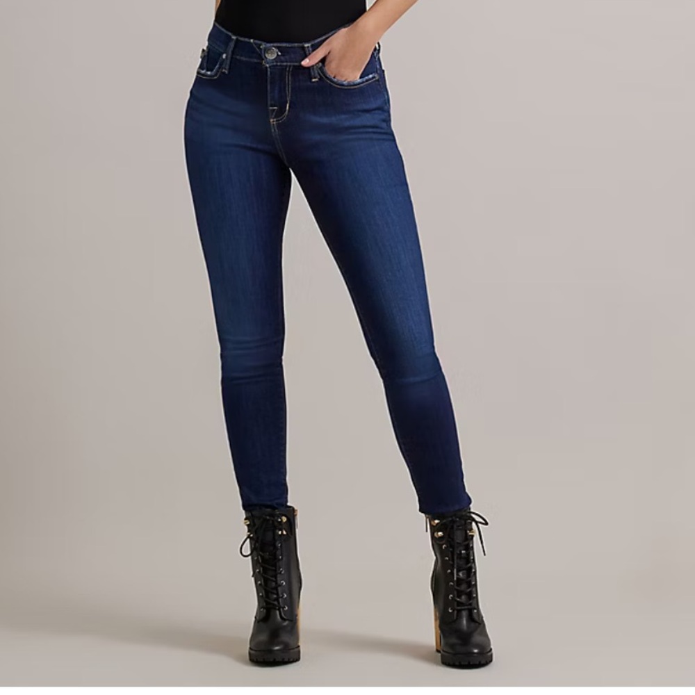 ROCK & REPUBLIC Berlin skinny denim blue jeans women’s size 24